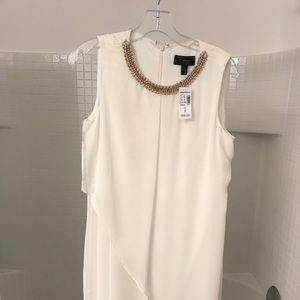White Sleeveless Dress